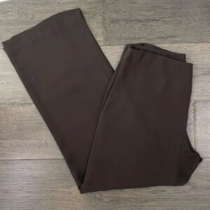 Eileen Fisher brown silk pants